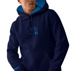 Blusão de moletom fechado com capuz GPSP XGG